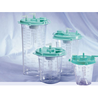 Hi-Flow Bemis Healthcare 3002 055-Hi-Flow Rigid Suction Canister for use with Bemis Quick-Drain Systems, 3000 mL (CS/36)